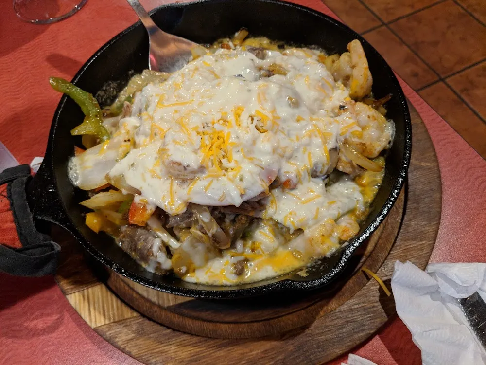 Queso Fundido with Steak